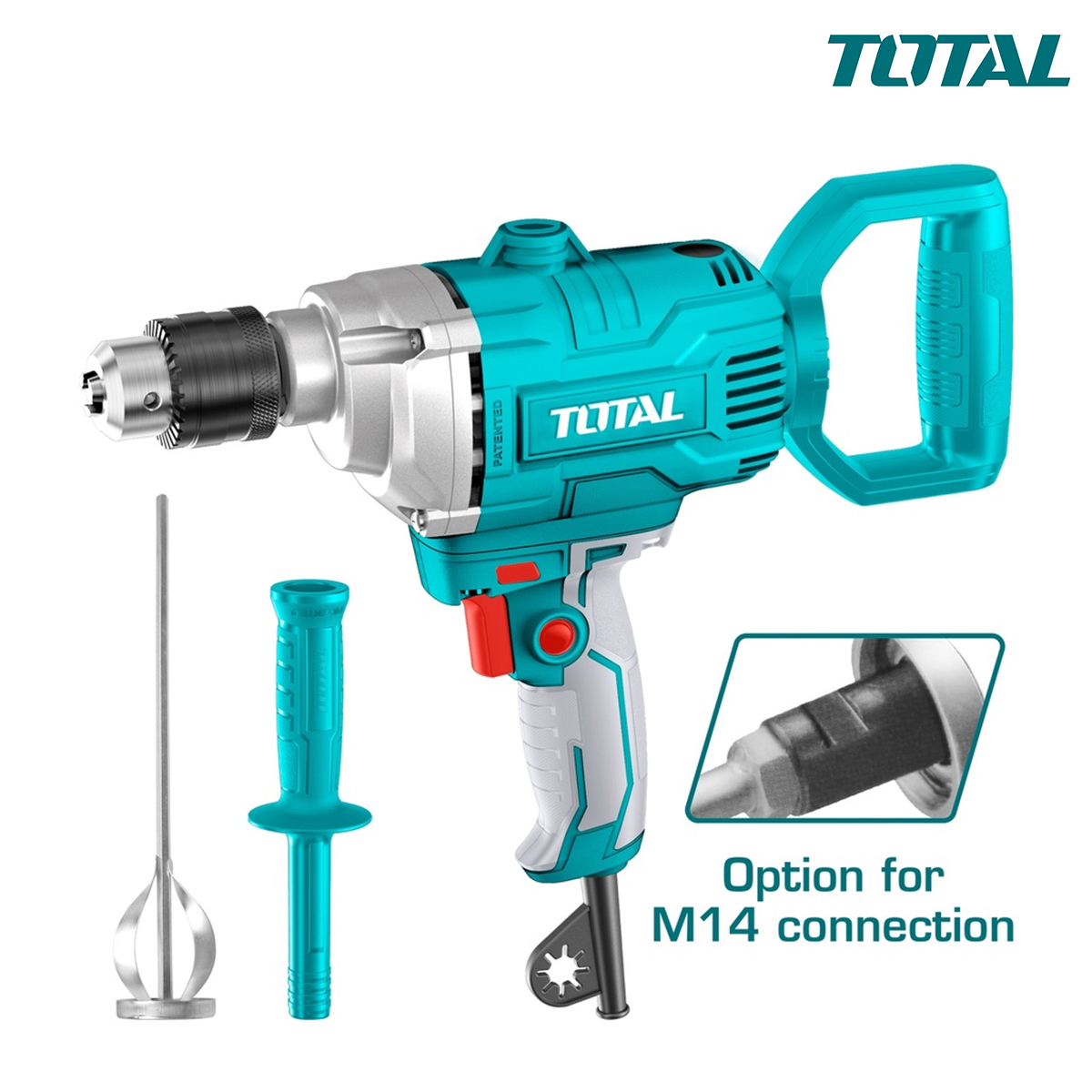 1110W total td61106 paint mixer