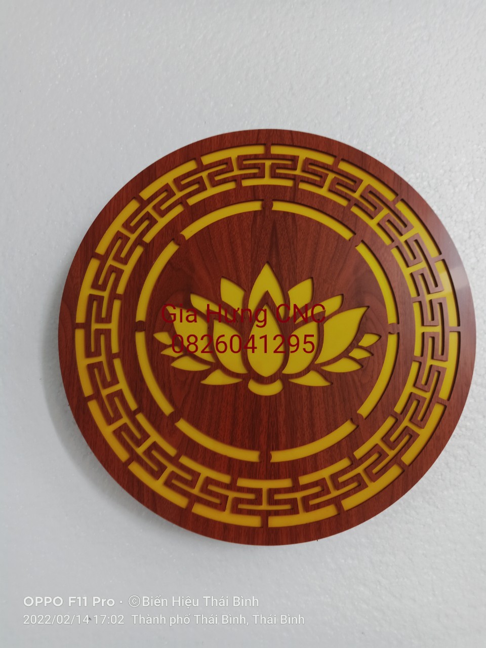 đèn thờ hoa sen 40cm