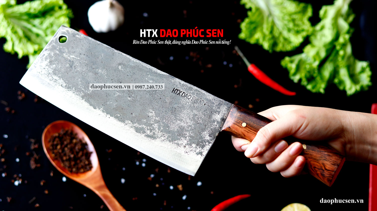 Dao chặt xương phúc sen