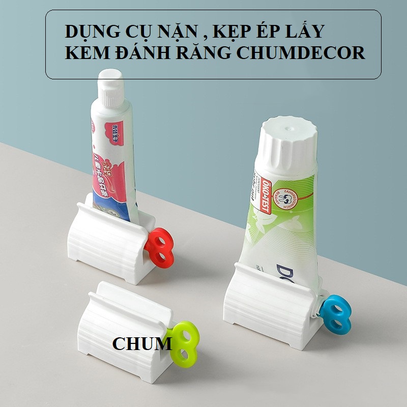 Cuộn Nặn Kem Đánh Răng - Dụng Cụ Kẹp Ép Lấy Kem Đánh Răng TF3