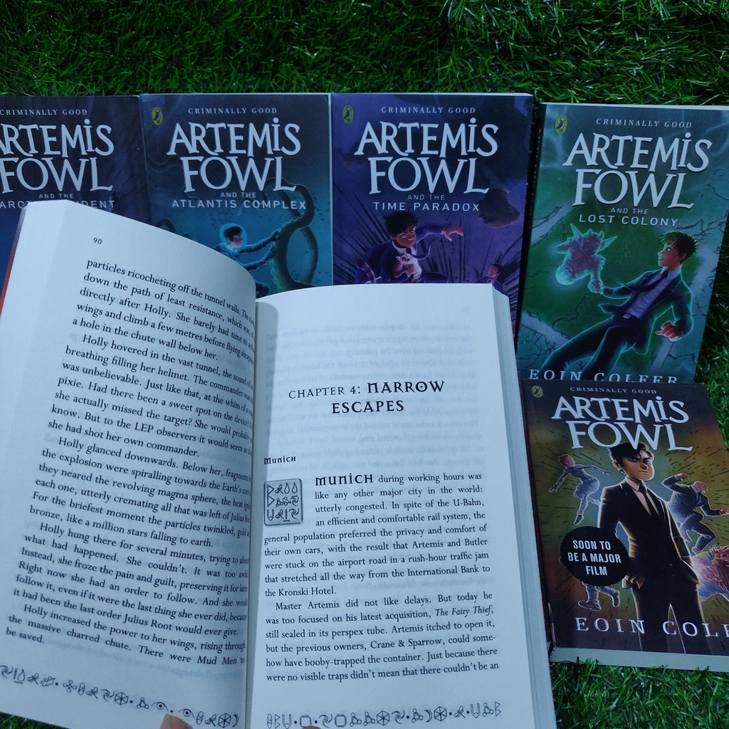 Original - Bộ - Full 8c - Artemis Fowl - Hot! (Đồ chơi)