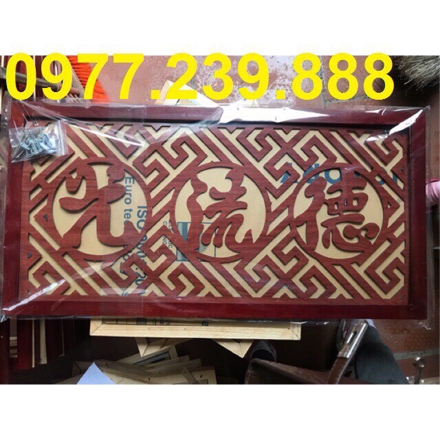 chắn khói bàn thờ gỗ sồi 81cm