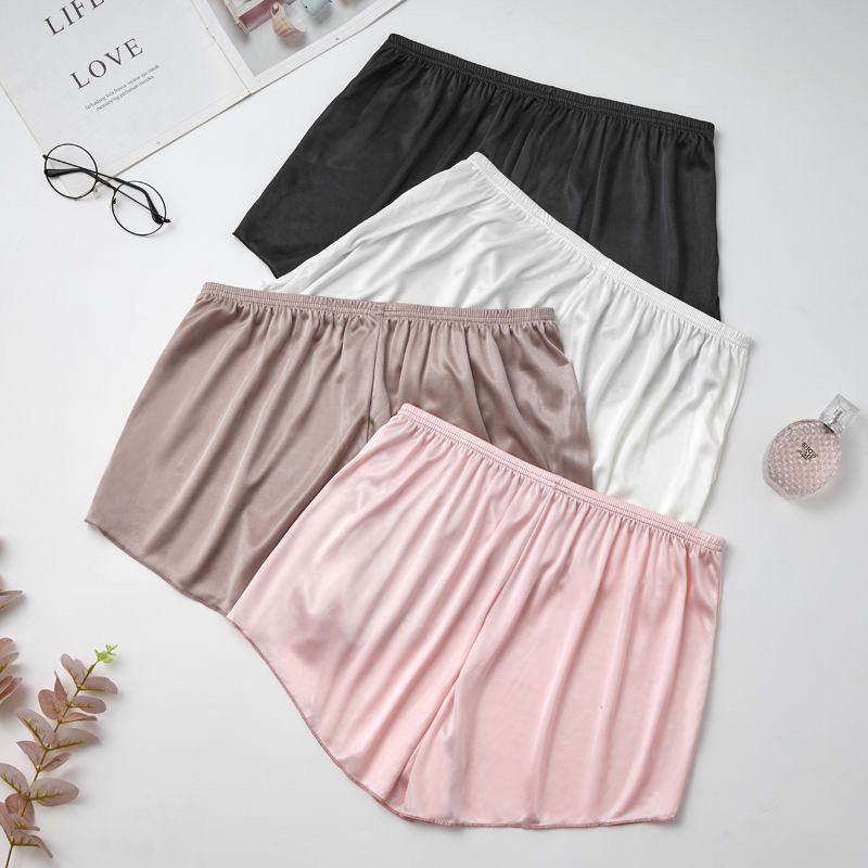 Silk Shorts for Sleeping, Wearing under a Dress