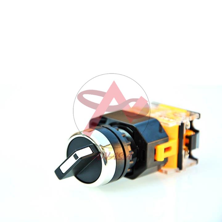 Công Tắc Xoay 2 Vị Trí LA38-203 AC 440V 10A