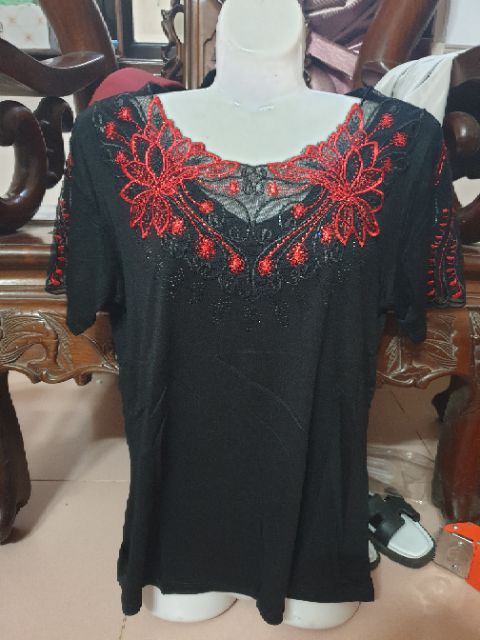 Áo Trung Niên Nữ Đính Đá Đẹp