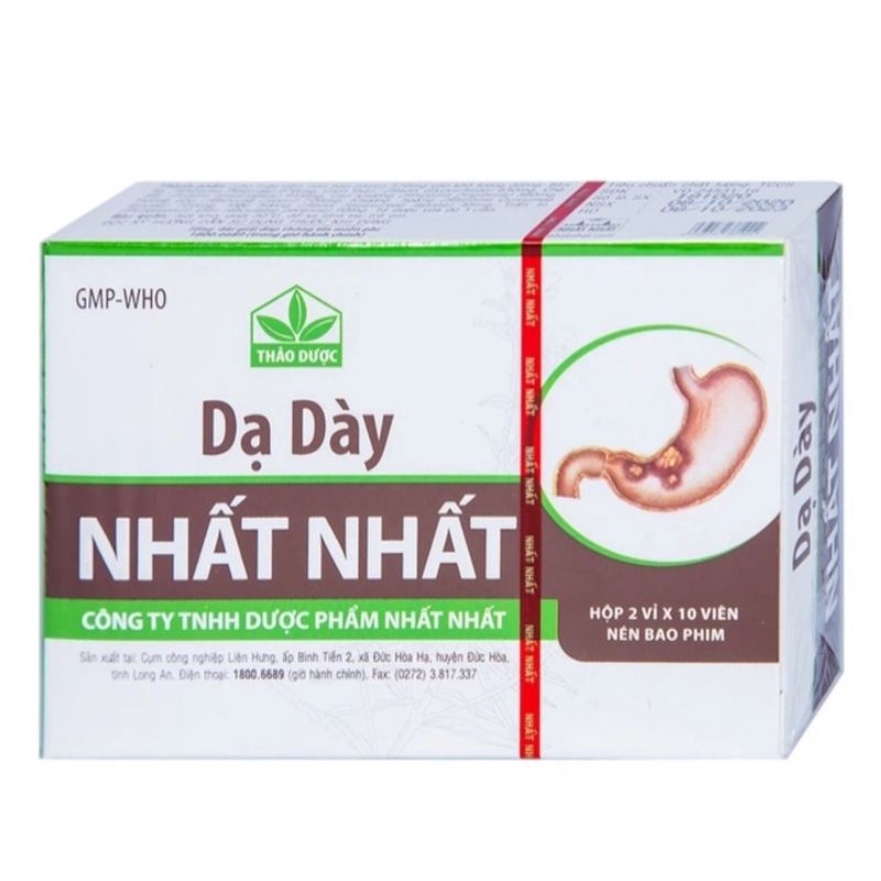 Dạ dày nhất nhất . hộp 20 viên