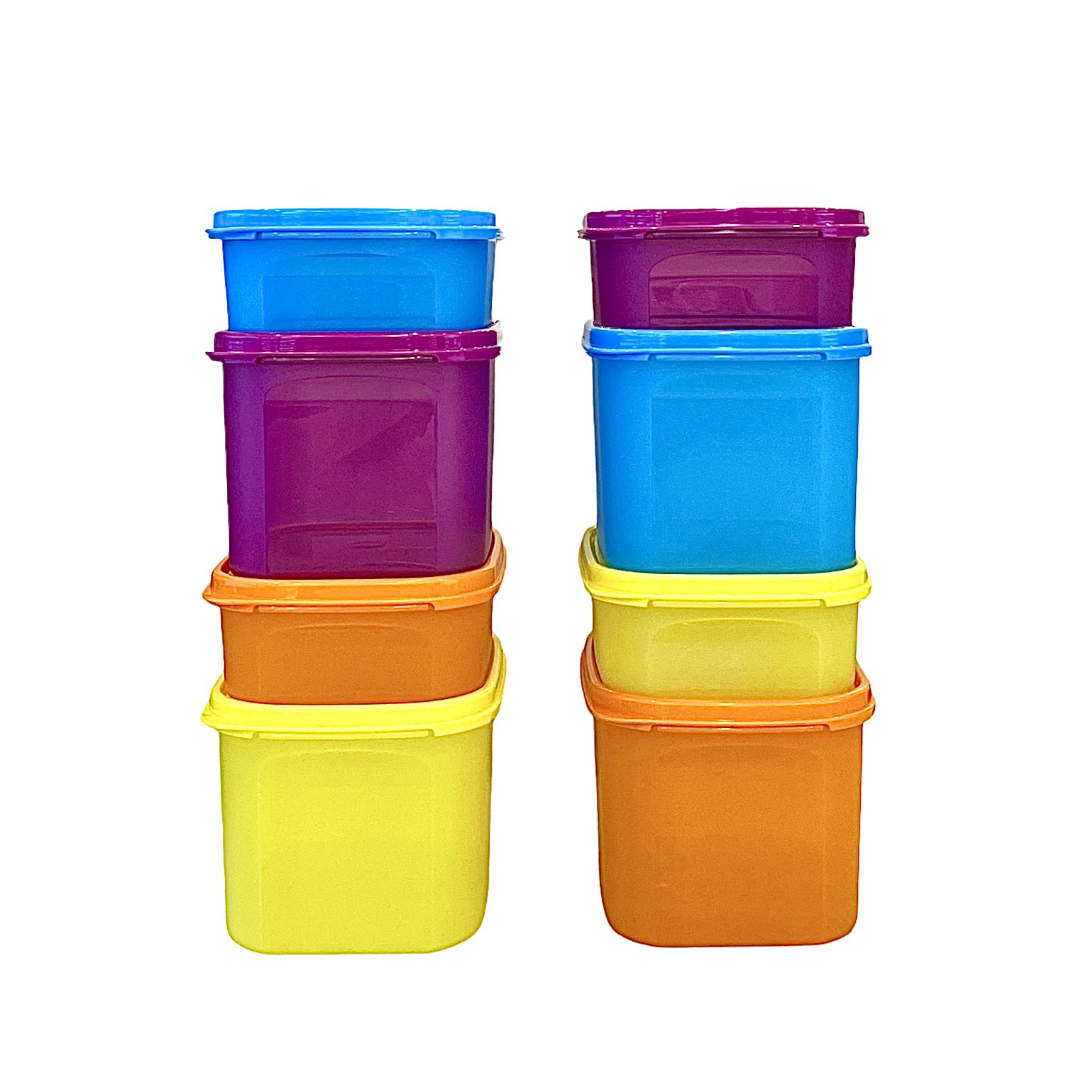 Bộ hộp BQTP Colorful Rectangular (set 8)