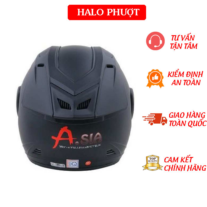 Nón bảo hiểm 3/4 Asia M115