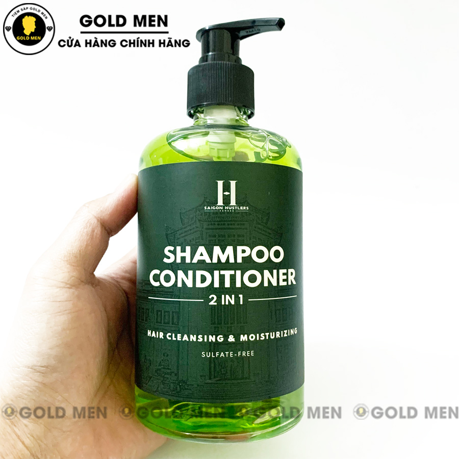 Dầu gội xả Saigon Hustlers 2 in 1 Shampoo & Conditioner