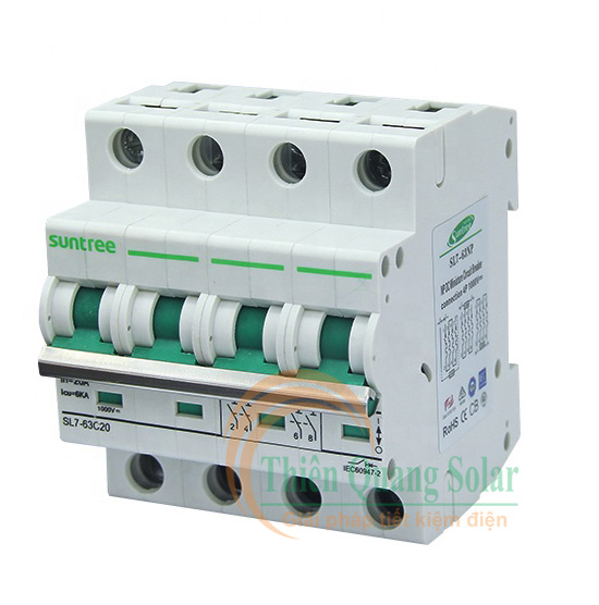 [HCM]Aptomat DC Suntree 4P 100V 16A-63A