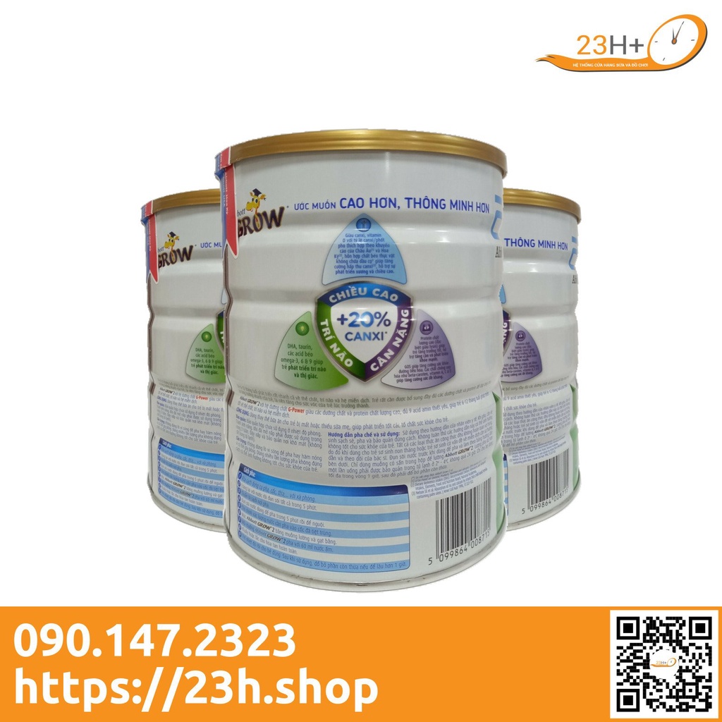 Sữa bột Abbott Grow 2 900g