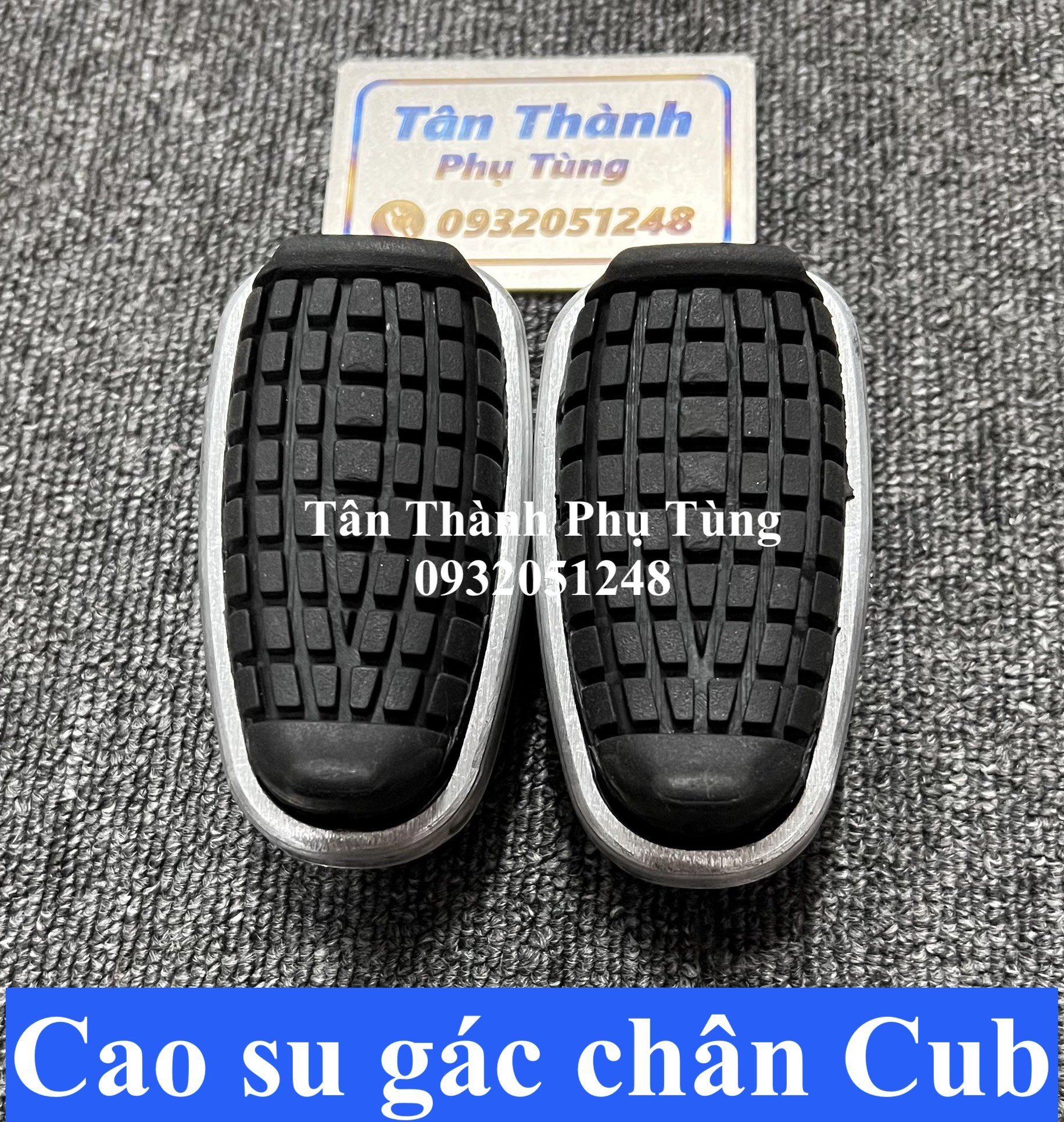 Cao su gác chân Cub- 1 cặp