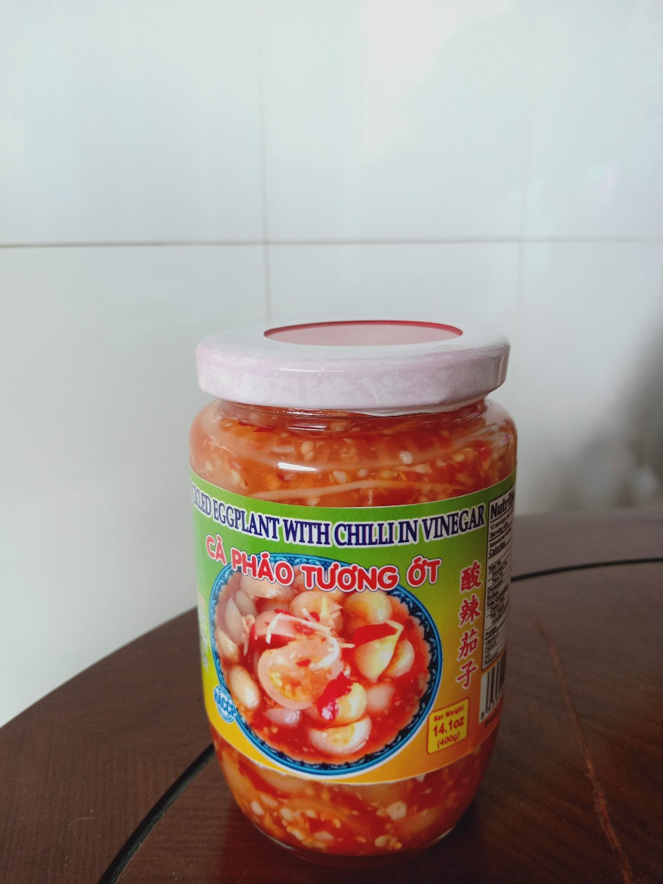 [HCM]Cà pháo tương ót - hủ thủy tinh 400g