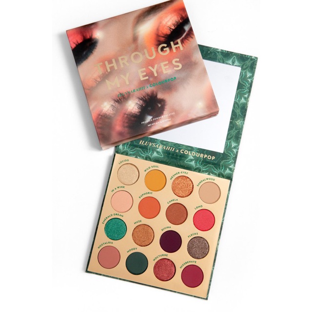[Nhập RAISINGSTAR18, giảm 30k cho đơn 99k]Bảng Màu Mắt Colourpop Through My Eyes
