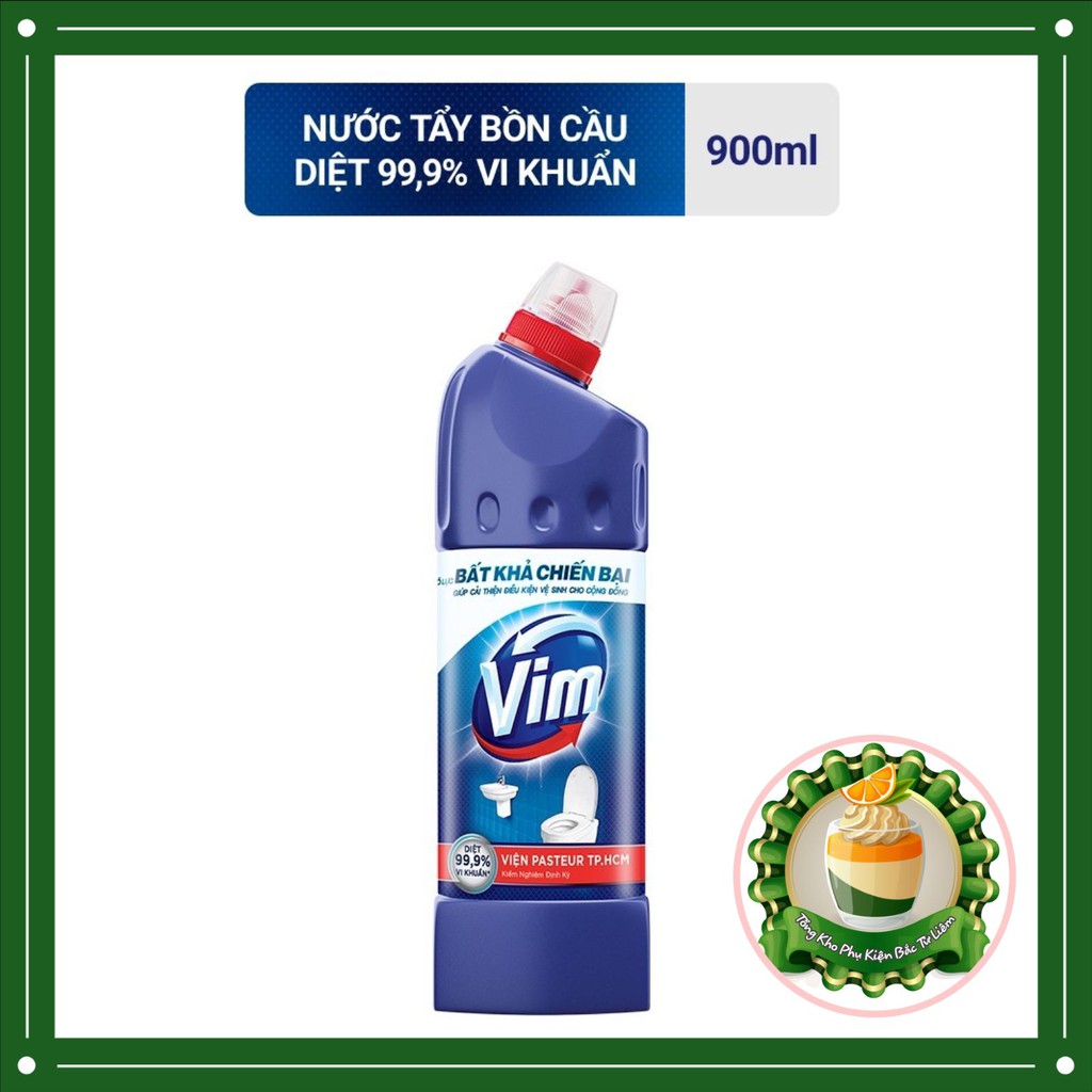 Nước cọ rửa nhà vệ sinh Vim 900ml