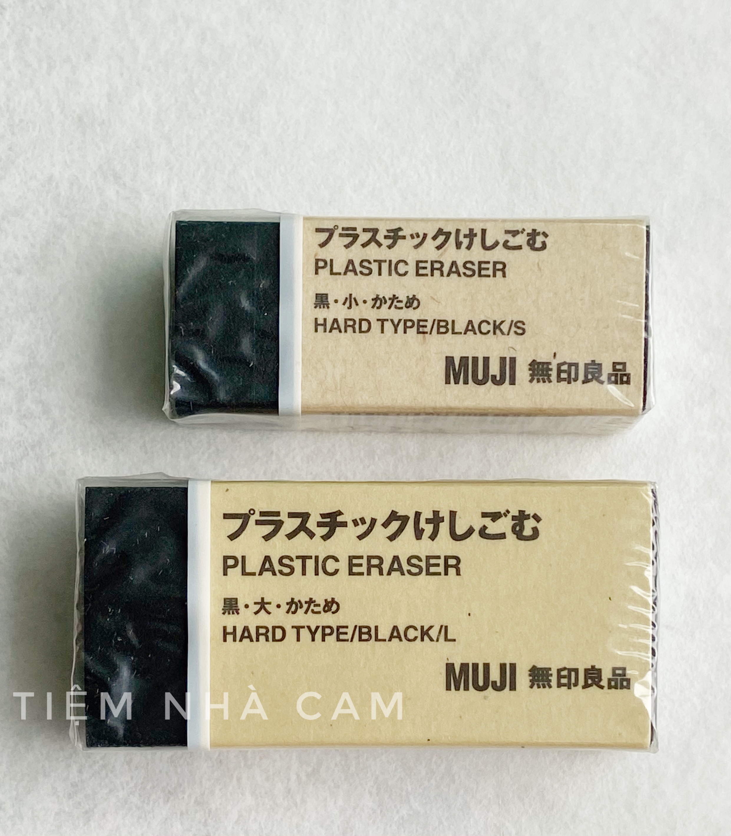 GÔM TẨY PLASTIC CHUẨN MUJI NHẬT BẢN