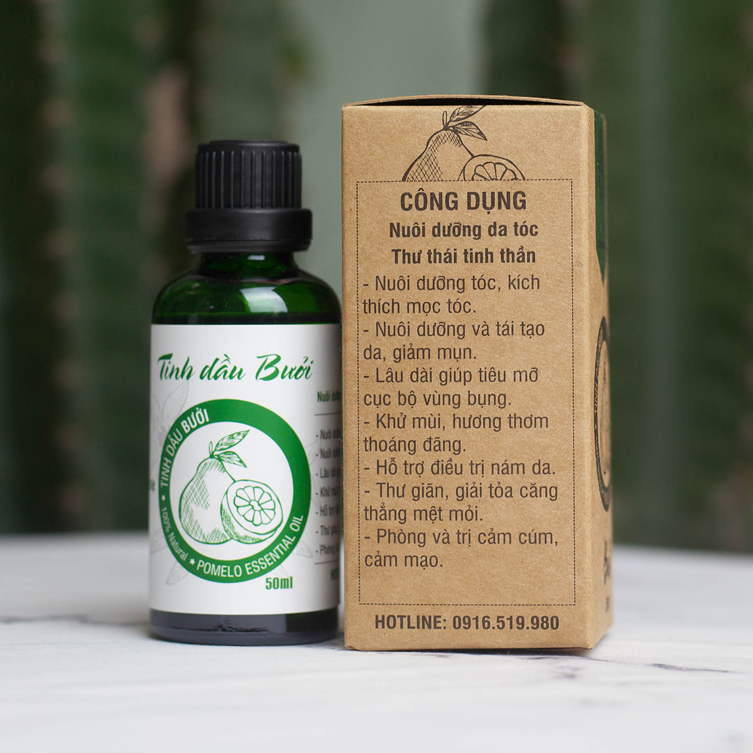 [HCM]Tinh Dầu Bưởi Đất Việt (50ml)