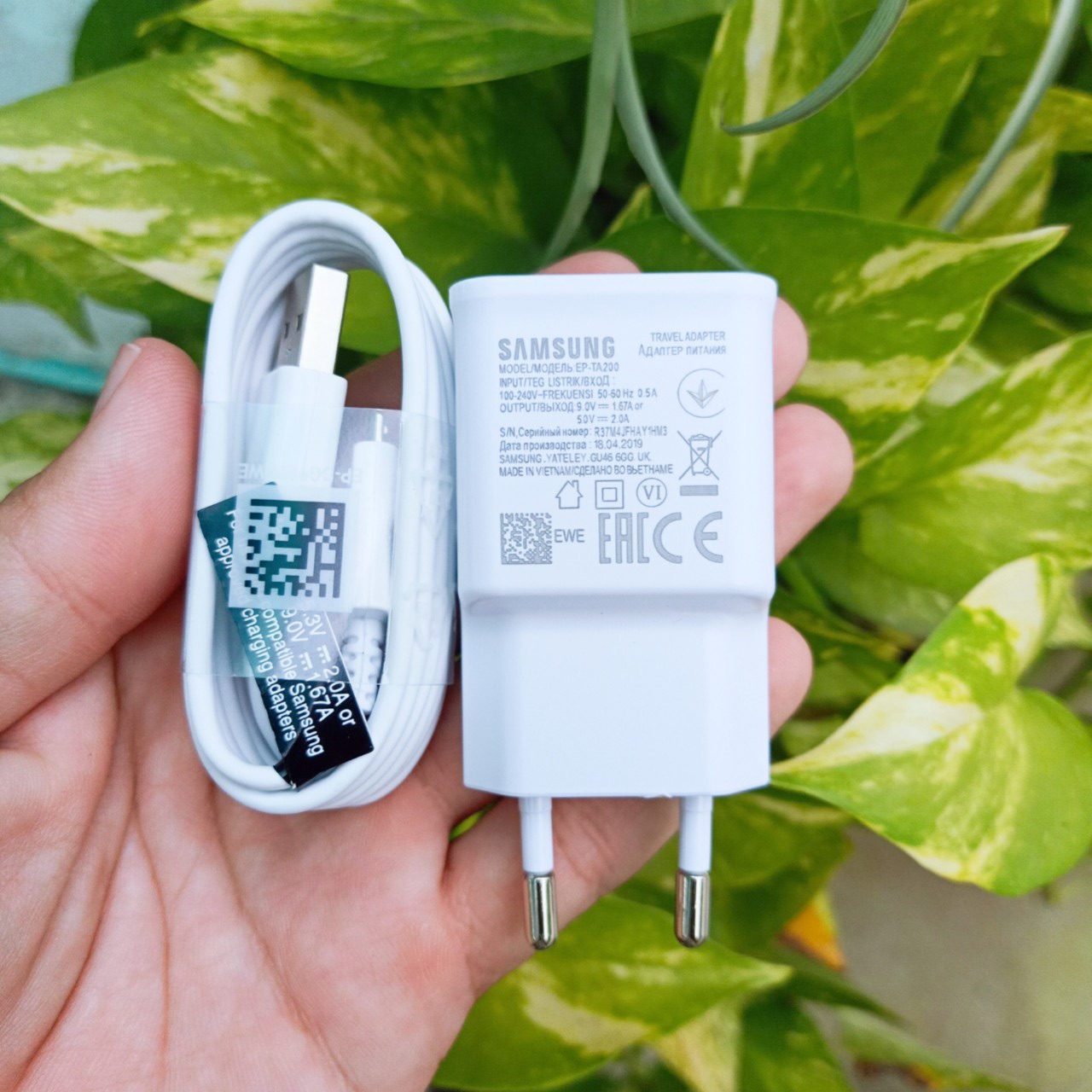 [HCM]Bộ sạc nhanh Samsung chính hãng cáp Micro USB