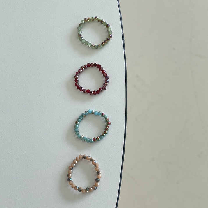 Nhẫn Crystal ring Hàn Quốc