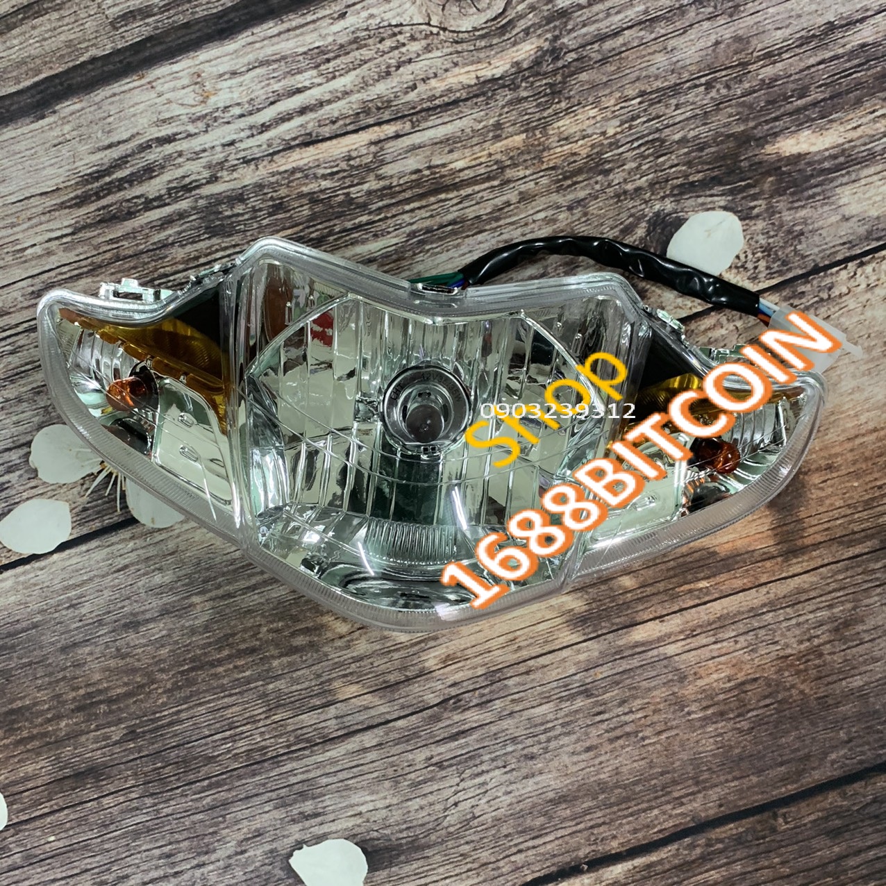 Pha  đèn xe WAVE S110 / WAVE RSX 110/ chóa đèn xe máy WAVE RS 110  siêu sáng