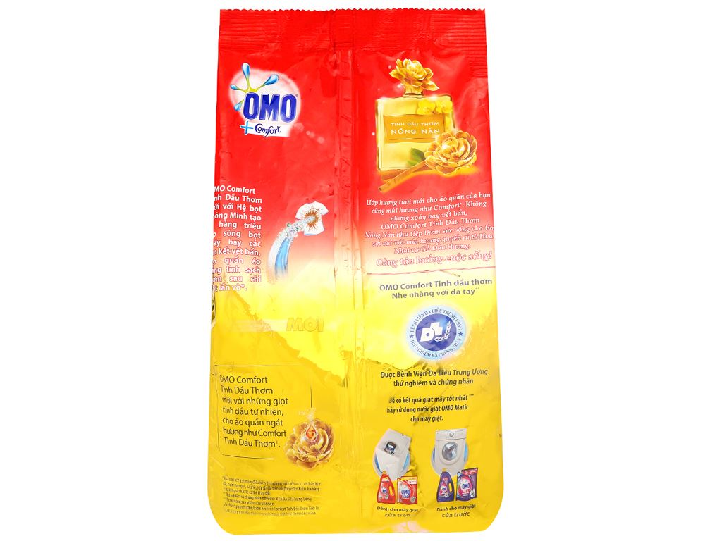 [HCM]Bột giặt OMO  tinh dầu thơm nồng nàn 700g