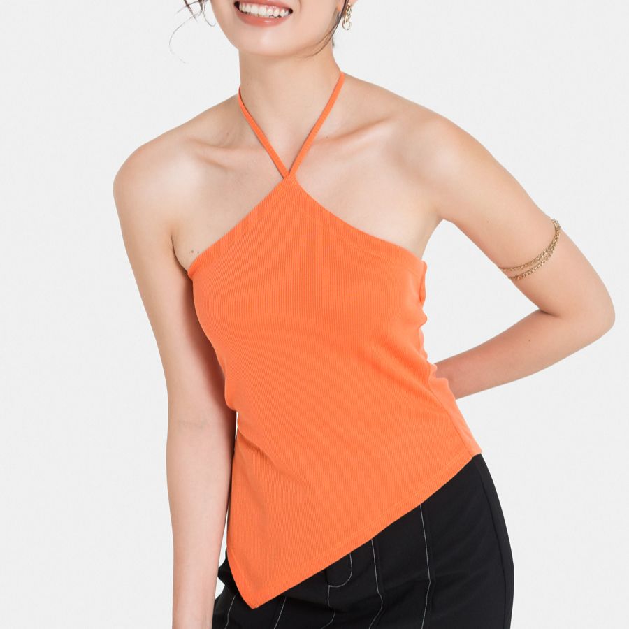 Áo Thun Nữ Thời Trang JUNO Cổ Yếm Lai Chéo JNATH004