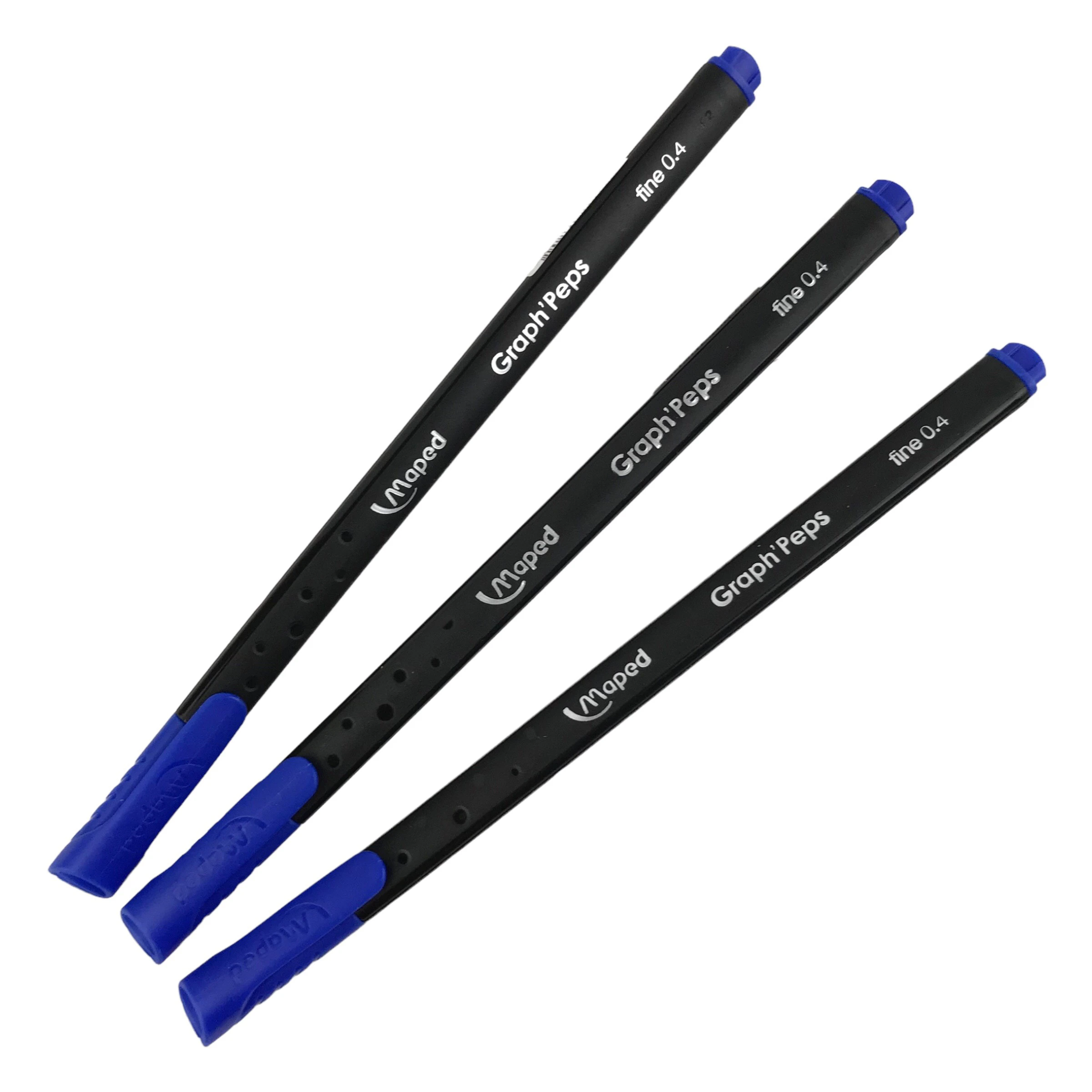 Maped Graph' Peps Fineliner Pen 0.4mm - Maped Graph'Peps Classic 0.4mm Fine Felt Tipped Pen