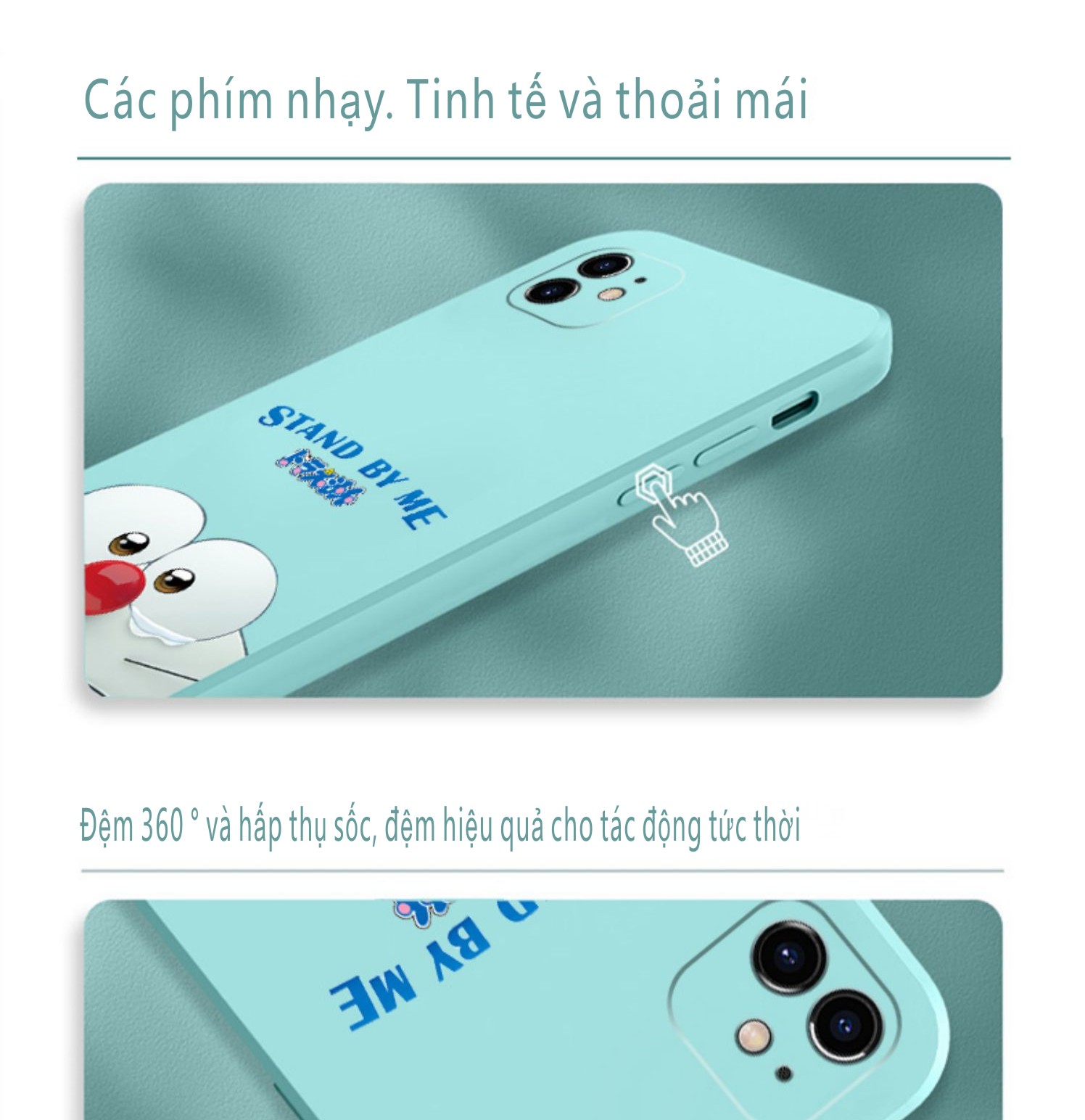 Ốp Lưng Iphone case iphone Dây Buộc Doraemon ốp lưng điện thoại  ốp iphone 13/12/11 /pro / max /6/6plus/6s/6splus/7/7plus/8/8plus/x/xr/xsmax