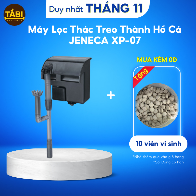 Máy lọc thác treo thành hồ cá jeneca xp-07 - máy lọc thác hồ cá, bể cá thủy sinh