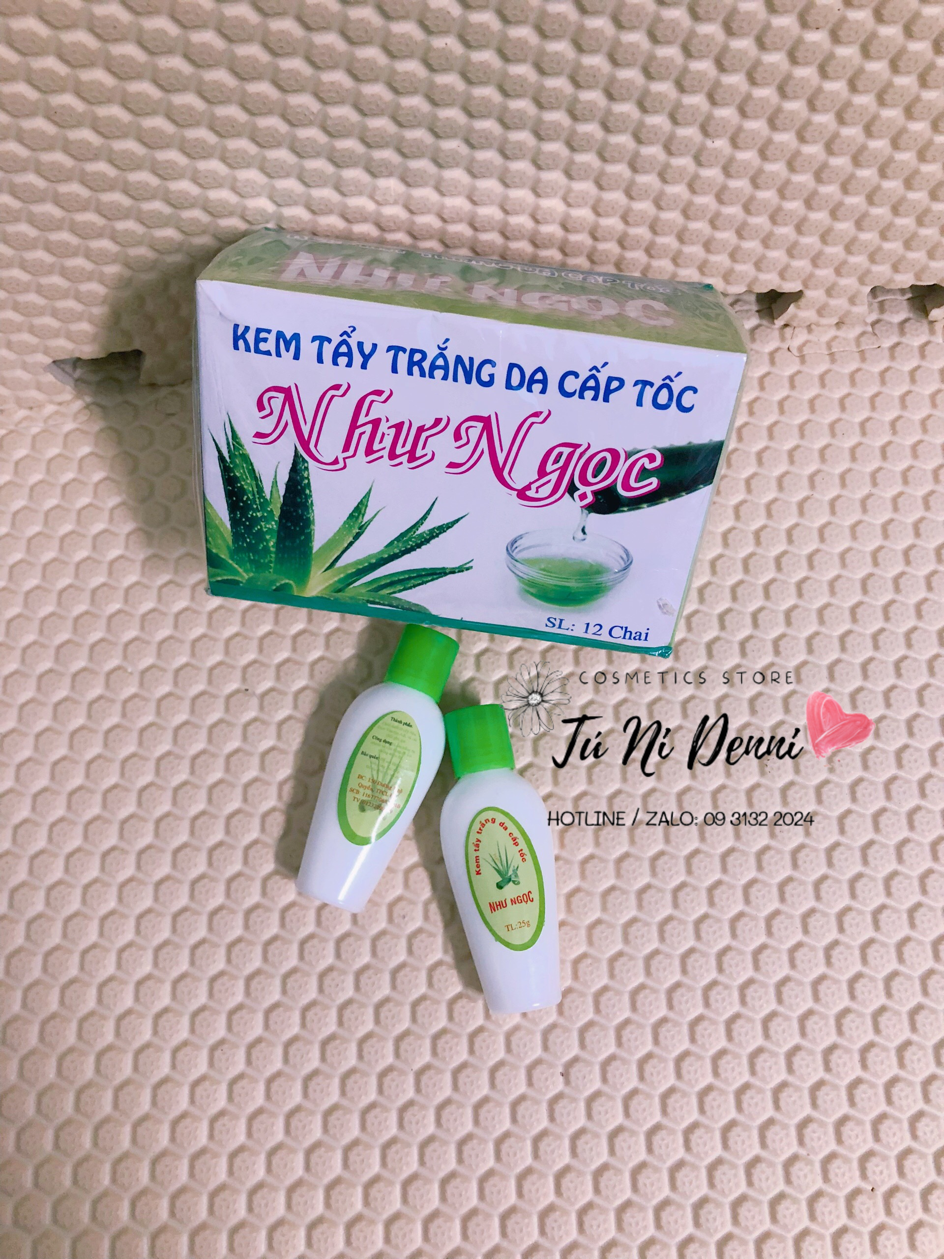 Sỉ lố kem tẩy Như Ngọc nha đam (12 tuýp)
