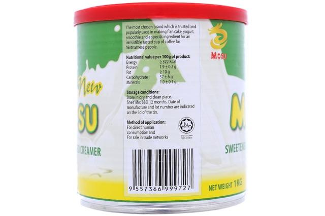 [HCM]Sữa đặc MOSU New 1KG