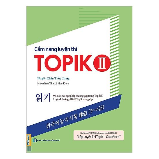 SÁCH - Cẩm Nang Luyện Thi Topik II (Kỹ Năng Đọc)