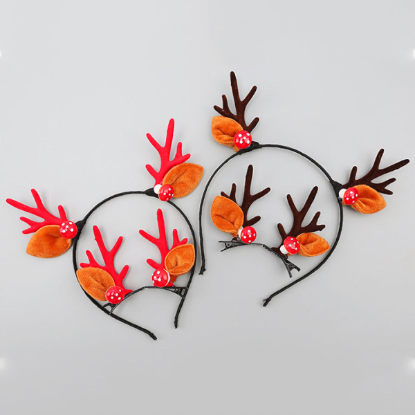 Băng đô sừng tuần lộc xinh xắn đơn giản đáng yêu phù hợp cho mọi lứa tuổi thật nổi bật mùa Giáng sinh Baby-S – SNOEL014