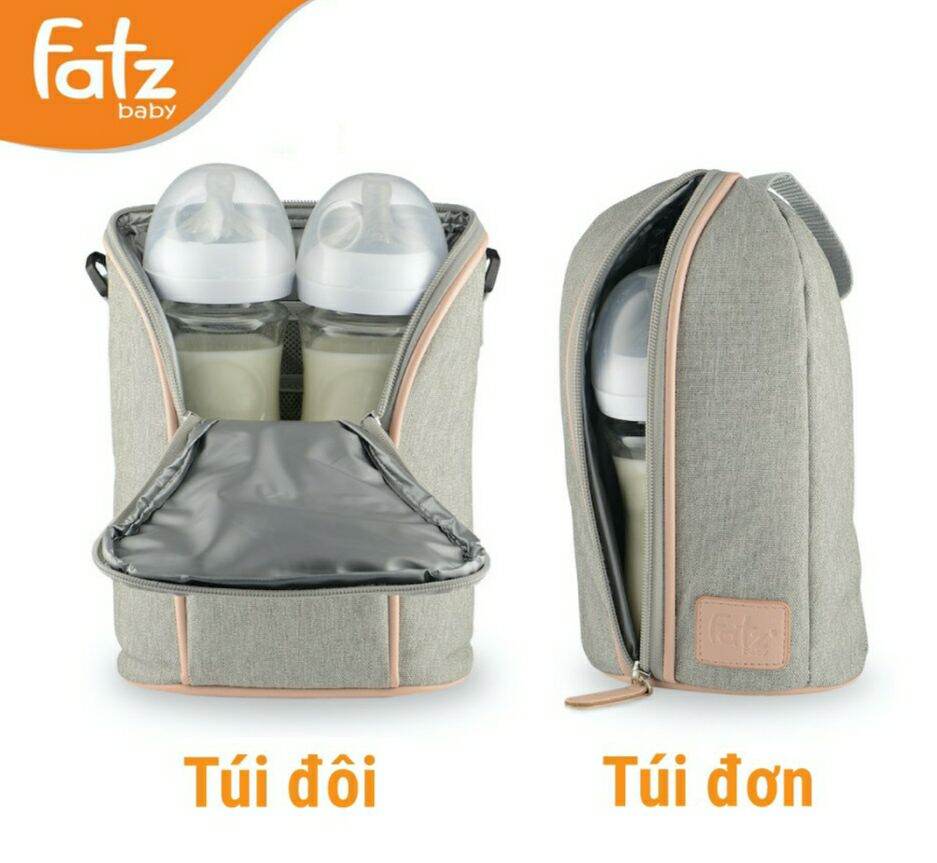 RẺ VÔ ĐỊCH Túi giữ nhiệt bình sữa đơn đôi Fatz FatzBaby FB2005SL, FB2016SL