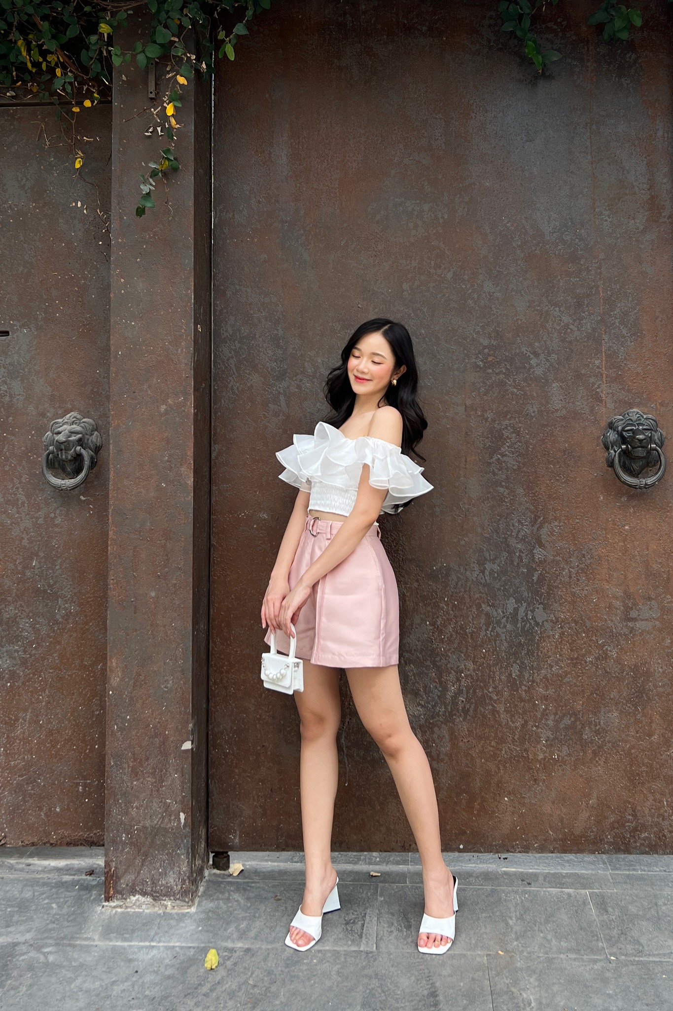OLV - Áo Kattie Top in White