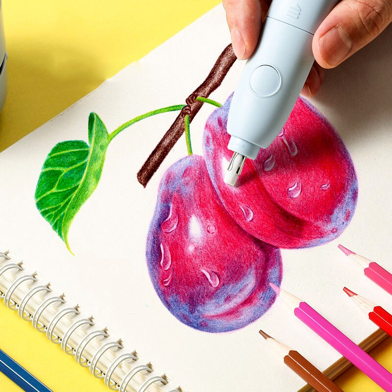 Multi-purpose eraser in pen type (Battery included) - Panda Accessories