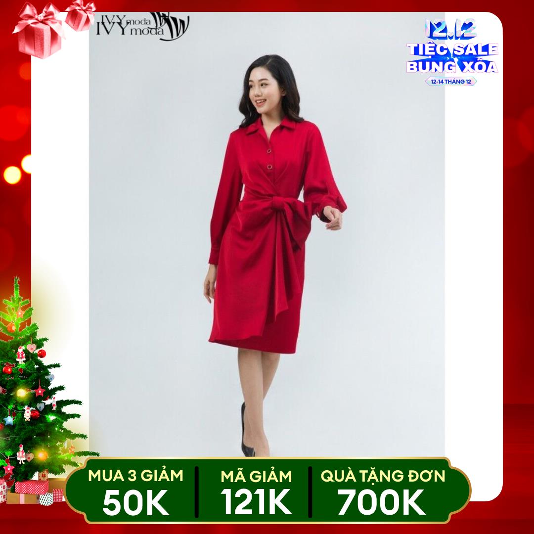 Đầm 2 lớp IVY moda MS 48M5116