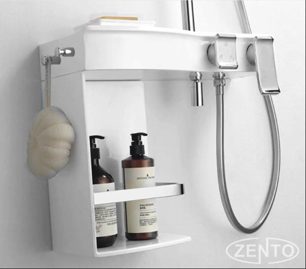 Bộ sen cây nóng lạnh Luxury Shower ZT8024-white