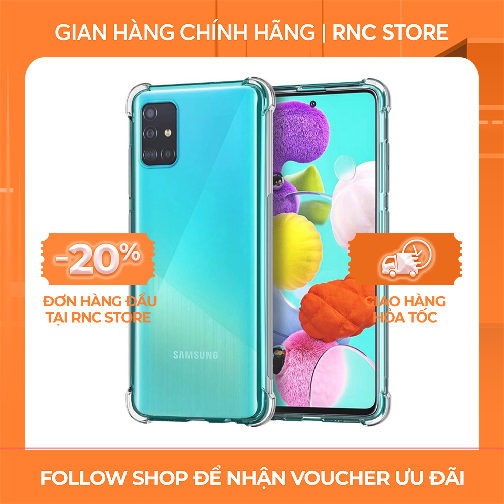 Ốp lưng các dòng Samsung J7 Pro/A02S/S8 Plus viền TPU dẻo siêu chống sốc siêu bền
