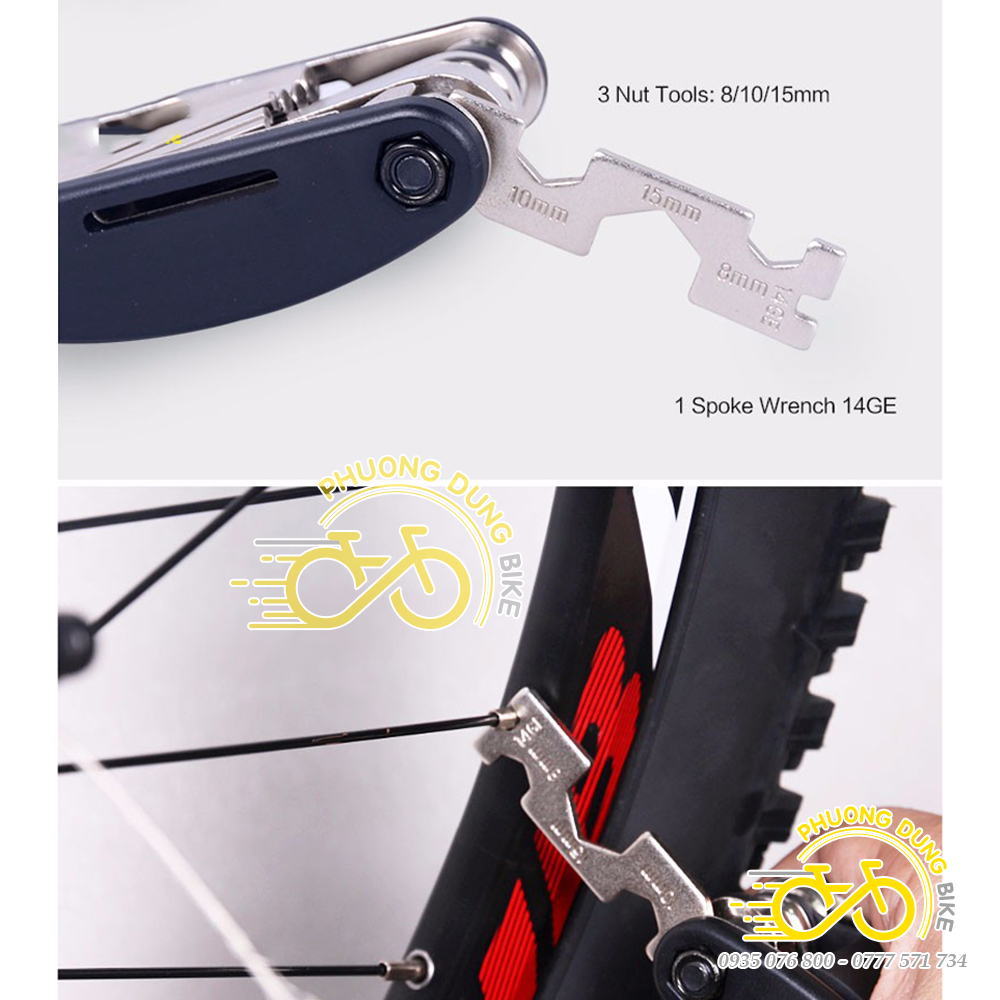 Bộ dụng cụ sửa chữa đa năng 16 món