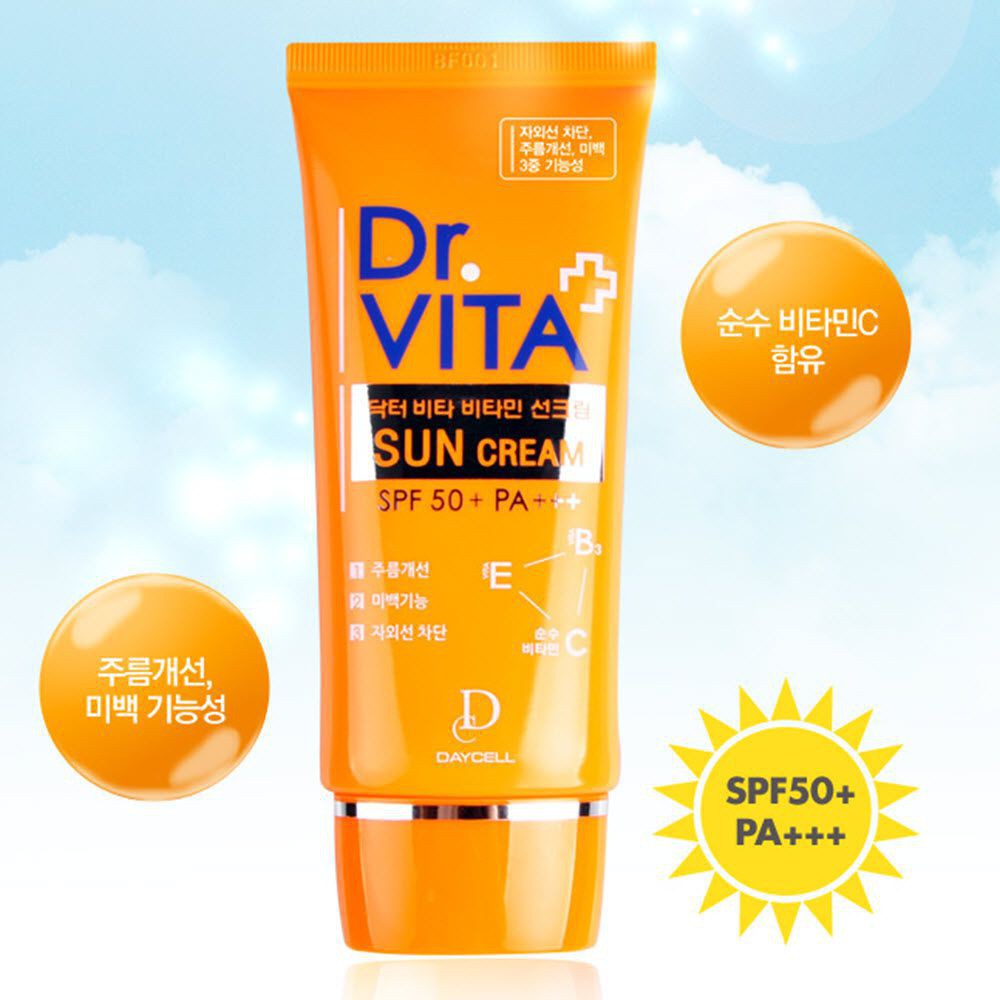 [Hcm]Kem Chống Nắng Daycell Dr.vita Vitamin 50G-5734 Cam Kết Hàng Đúng Mô...