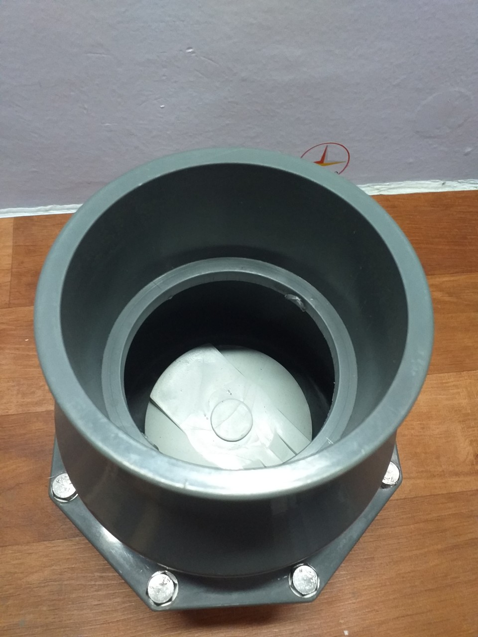 Van 1 chiều nhựa PVC phi 90 FINMAX