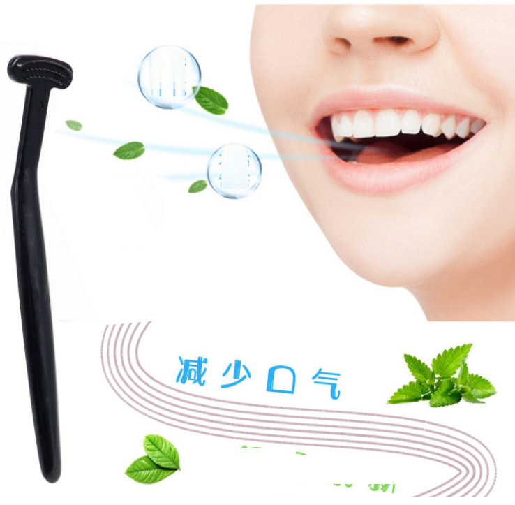 Set 2 Dụng cụ vệ sinh lưỡi - Dụng cụ rơ lưỡi - Vệ sinh răng miệng