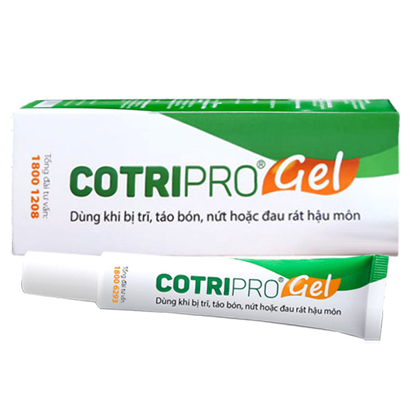 [hoả tốc] Gel bôi trĩ COTRIPRO 20 (type lớn)