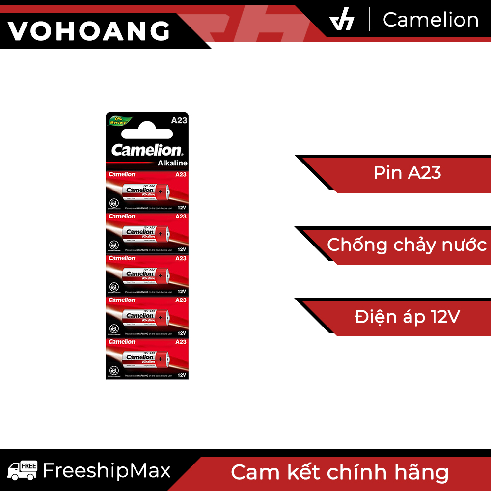5 Pin Camelion A23 Alkaline
