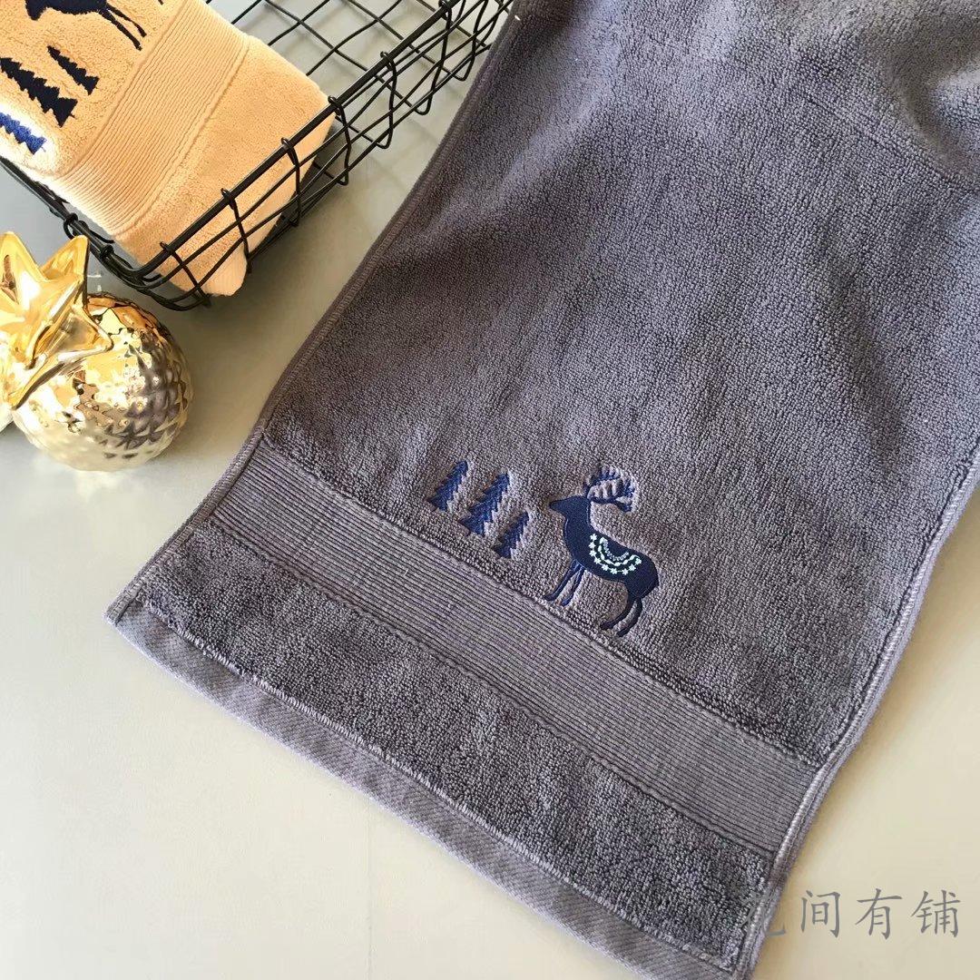 Phong Cách Bắc Âu Rửa Mặt Khăn Mặt 100% Cotton Người Lớn Đôi Tình Nhân Nhỏ Cặp Nghề Thêu Mềm Mại 100% Cotton Hút Nước 35*75 Cm