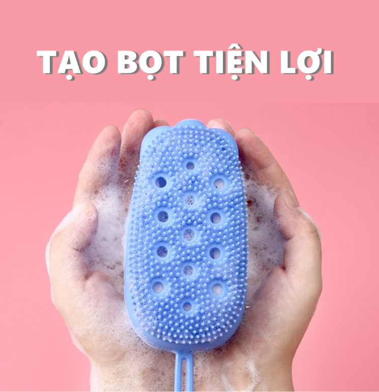 Combo 2 Bông Tắm Tạo Bọt Chà Lưng