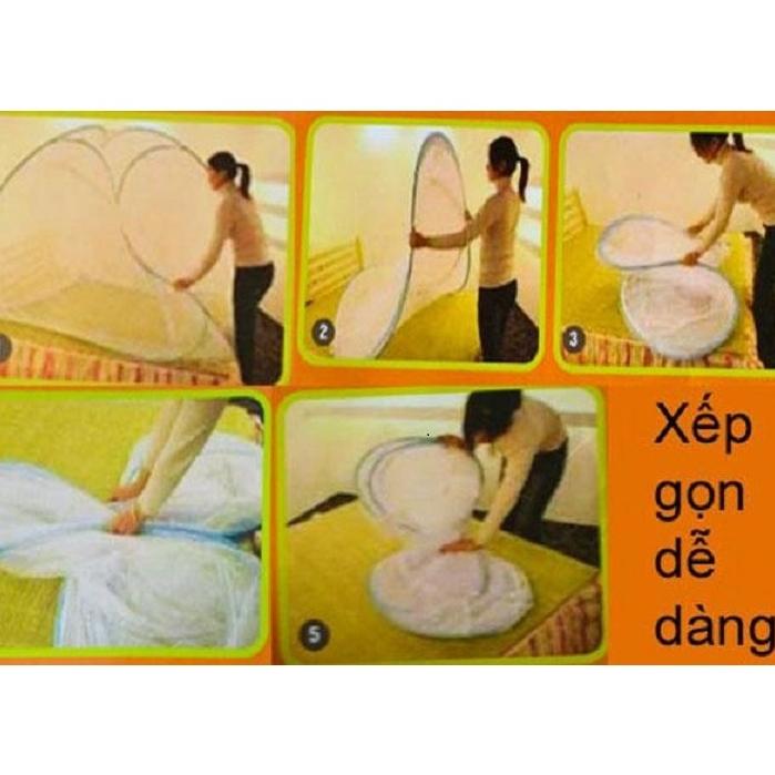 mùng tự bung 1m6x2m