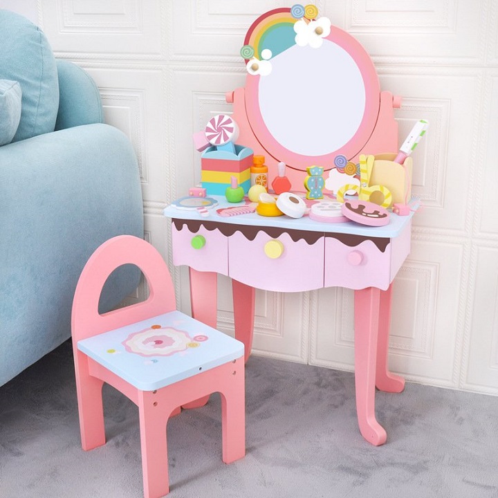 Bộ đồ chơi bàn trang điểm cho bé - bộ đồ chơi bàn trang điểm