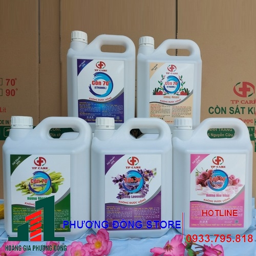 Cồn 90 độ can 5 lít